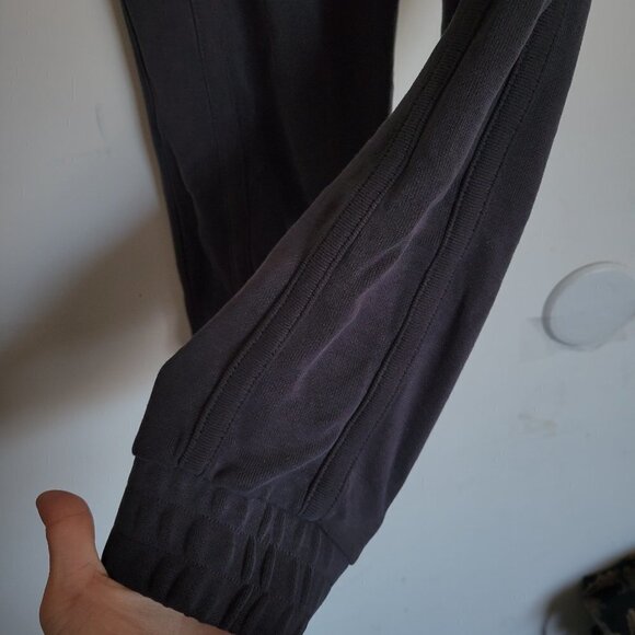 Free People Movement Pull On Long Back Into It Joggers Pants Washed Black Medium - Picture 10 of 17